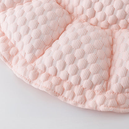 Rynkad Is Silke Kylning Husdjur Säng Fällbar Stilig Komfort