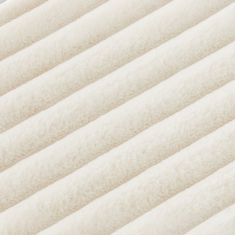 Faux Kaninpäls Våg Husdjur Säng Ultimat Komfort Stöd