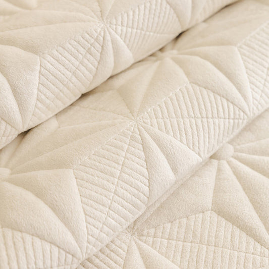 Lyxig Kristall Sammet Represistent Sofföverdrag