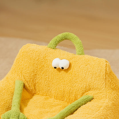 Monster Temat Plush Pet Soffa Säng Mysig Lekfull Komfort