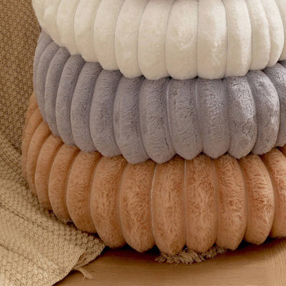 Ultra-Mjuk Donut Husdjursbädd Mysig Stödjande Plush Design