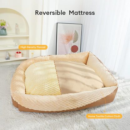 Ortopedisk Plush Husdjursbädd Ultra Mjuk Stödjande Design