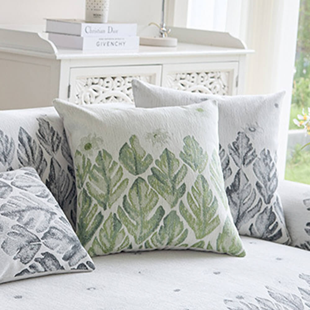 Chenille Romantisk Botanisk Design Bekväm Sofföverdrag