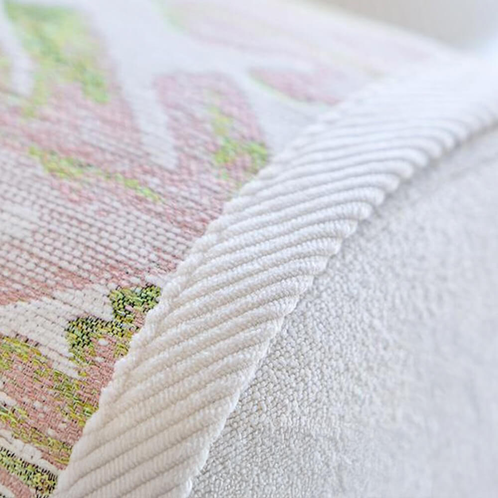 Chenille Romantisk Botanisk Design Bekväm Sofföverdrag