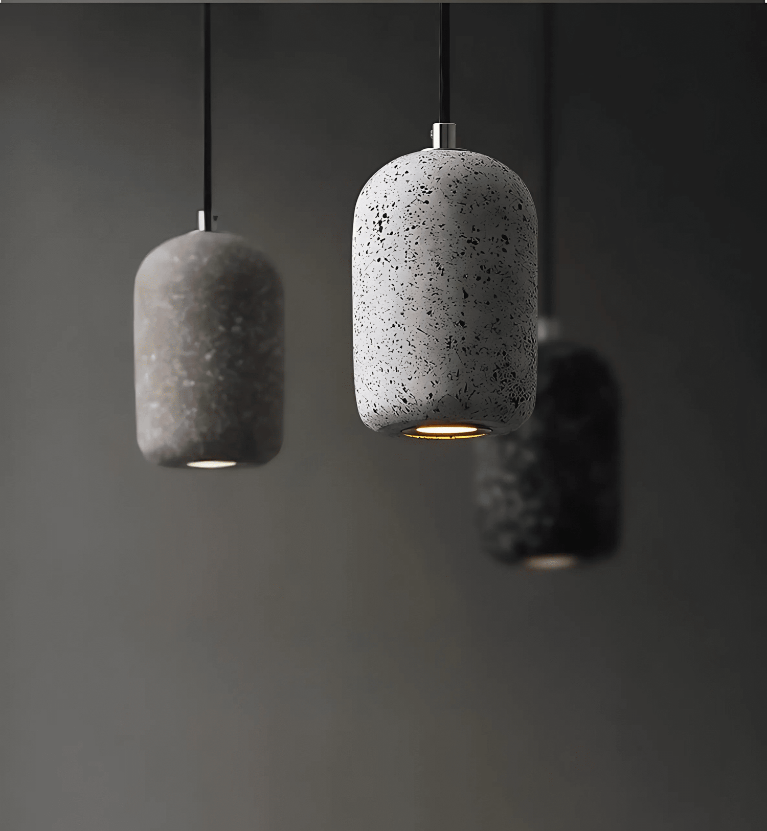 Kiva Cast | Hänglampa i betong med industridesign och LED-teknik