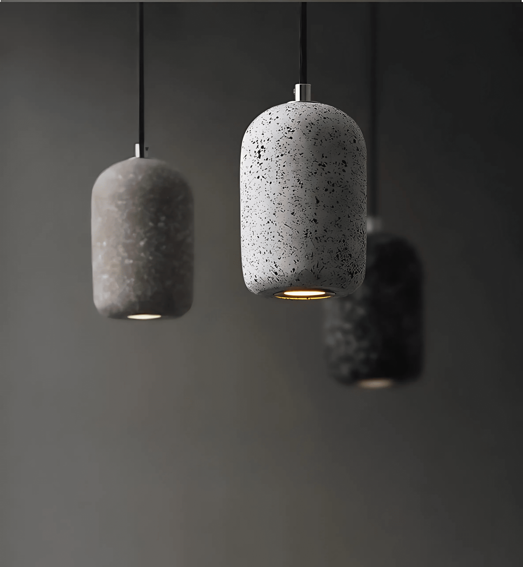 Kiva Cast | Hänglampa i betong med industridesign och LED-teknik