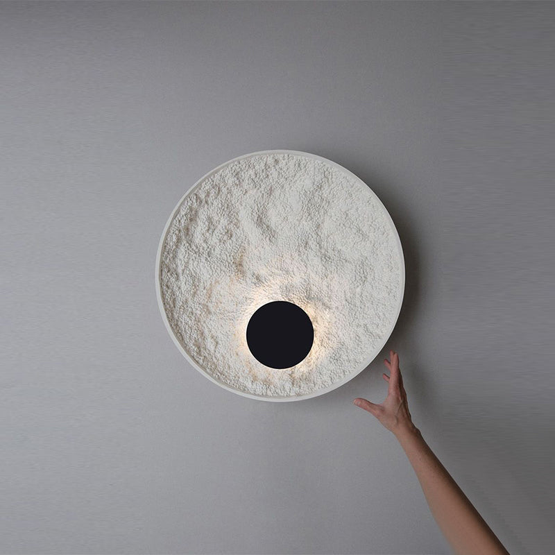 LunaGlow – Rund Mån Vägglampa