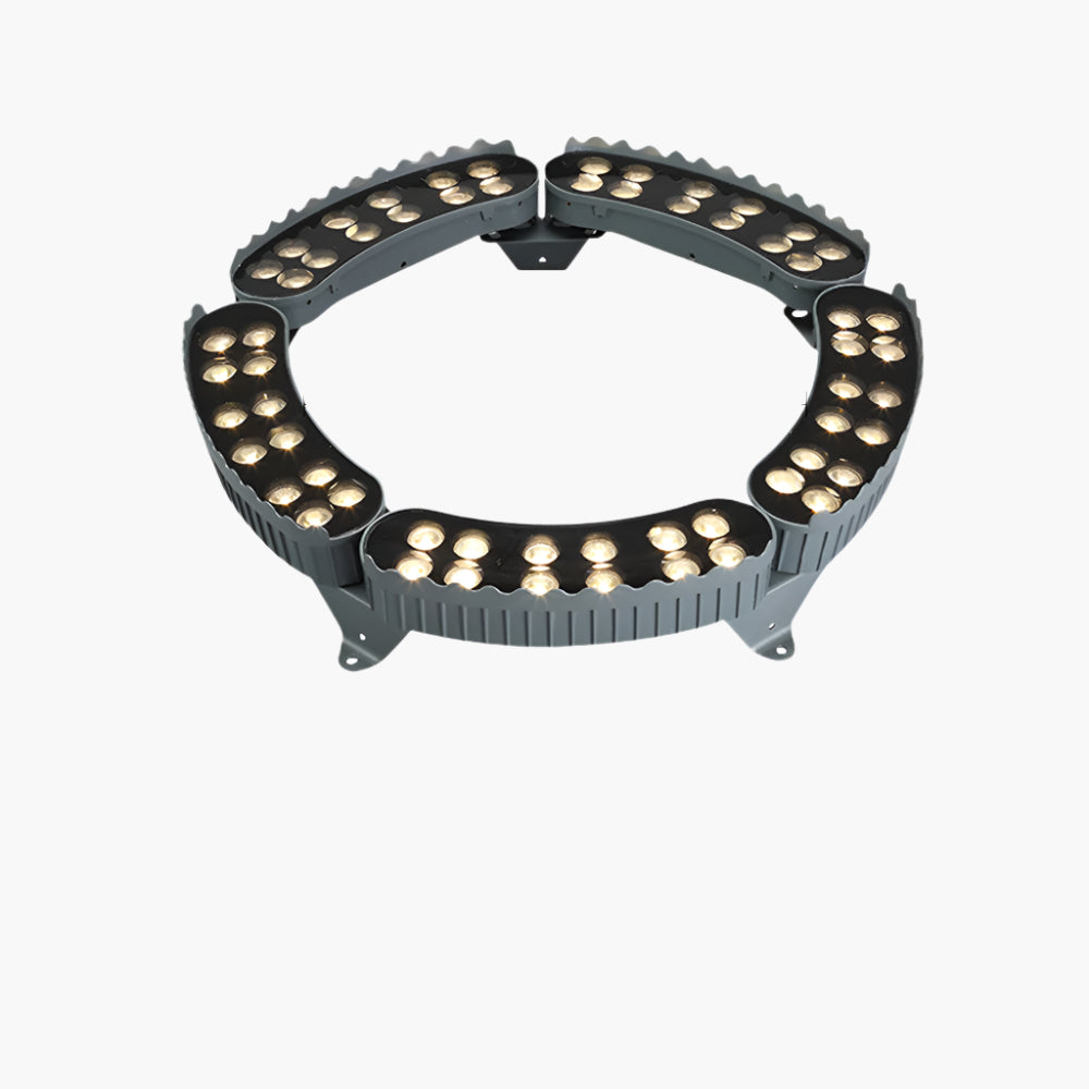 Utomhusbelysning Ring för Träbelysning