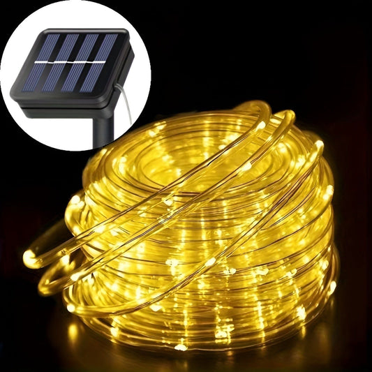 FairyGleam Light - Solarbetriven trädgårdsljusslinga LED för utomhusbruk