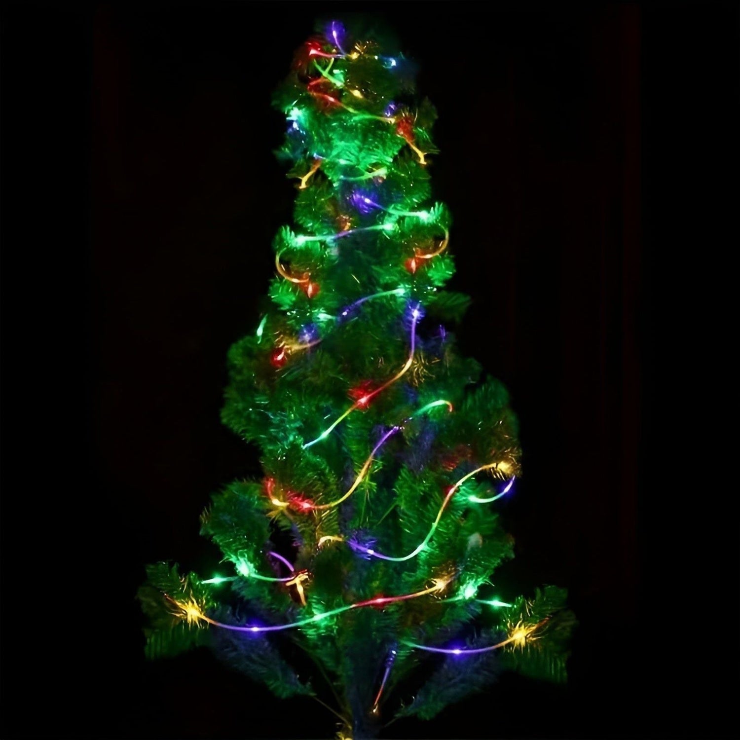 FairyGleam Light - Solarbetriven trädgårdsljusslinga LED för utomhusbruk