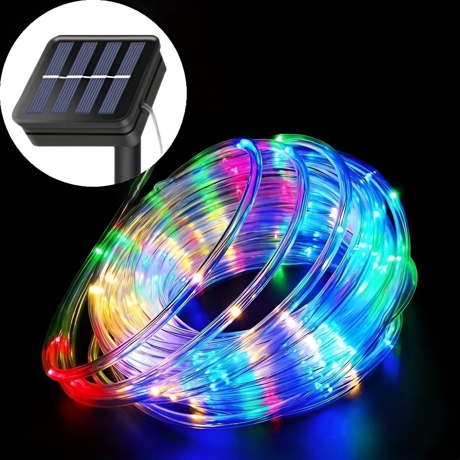 FairyGleam Light - Solarbetriven trädgårdsljusslinga LED för utomhusbruk