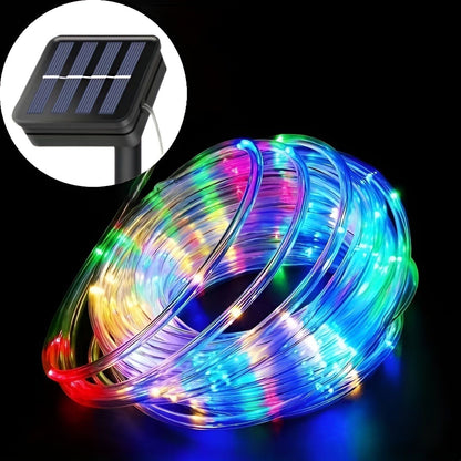 FairyGleam Light - Solarbetriven trädgårdsljusslinga LED för utomhusbruk