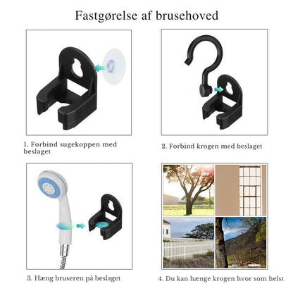 PetSplash – Bärbar utomhusdusch för husdjur och trädgård med USB-laddning