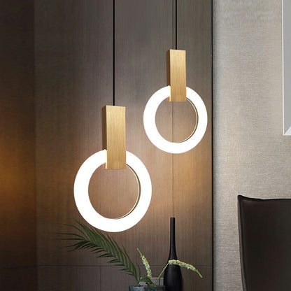 Pendellampa Modern LED Ring Taklampa