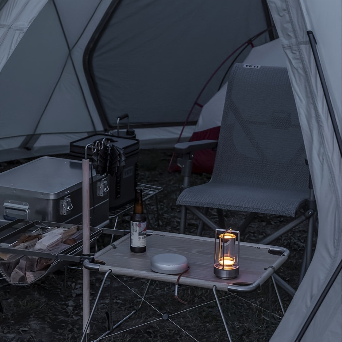 Fenna LED-bordslampa i japansk stil – Uppladdningsbar, Modern atmosfärbelysning