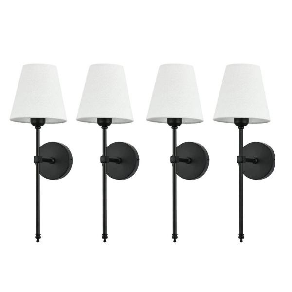 Eleganta vägglampor set om 2