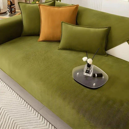 Sofföverdrag för L-form – Halkfritt mjukt soffskydd för komfort och stil