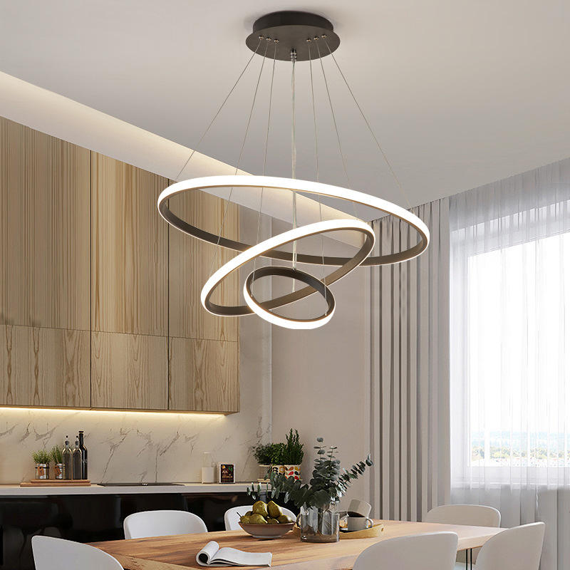 Finn Taklampa - Modern LED-taklampa med justerbar ljusstyrka och tre ljuslägen, energieffektivt design, CE-certifierad