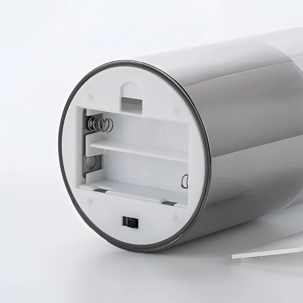 Flamlösa ljusset av glas med fjärrkontroll – 3-delat LED stumpenljusset