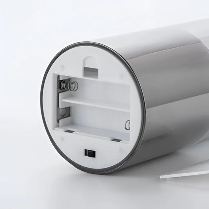 Flamlösa ljusset av glas med fjärrkontroll – 3-delat LED stumpenljusset