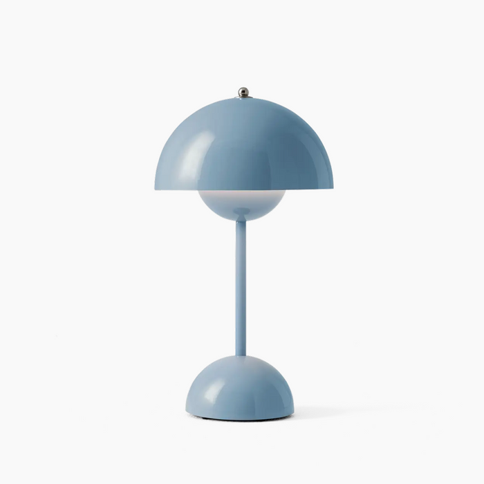 Fleur LED Bords Lamp - Elegant trådlös design, Ikonisk 60-tals stil, Dimbar ljus, Modern inredning