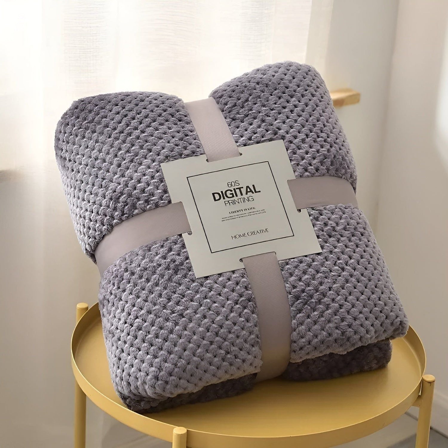 Mysig sofffilt – Extra tjock och mjuk | Kingsize-storlek för soffa eller säng