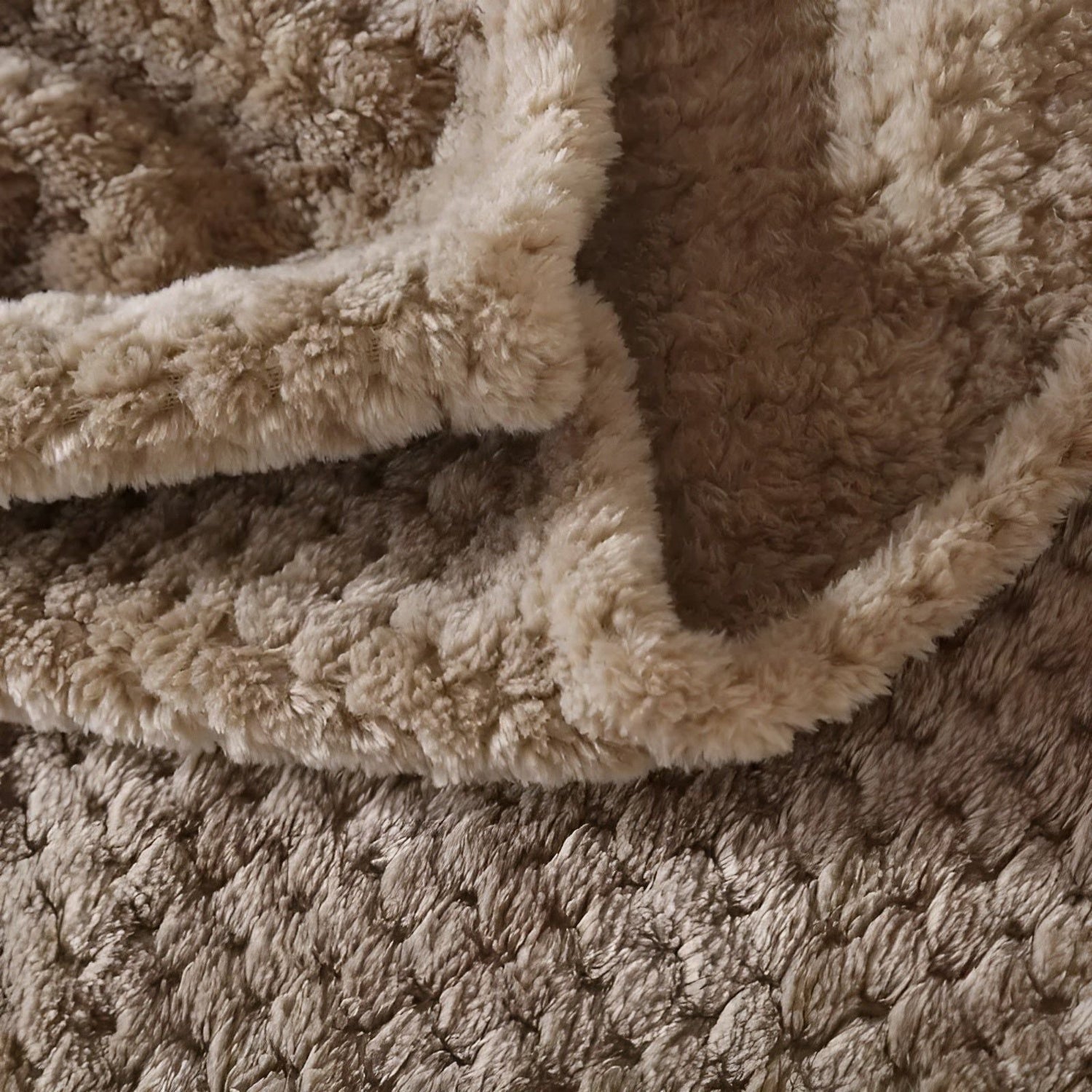 Mysig sofffilt – Extra tjock och mjuk | Kingsize-storlek för soffa eller säng