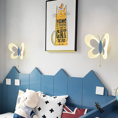 Butterfly Design LED Vägglampa för Elegant Hem Atmosfär