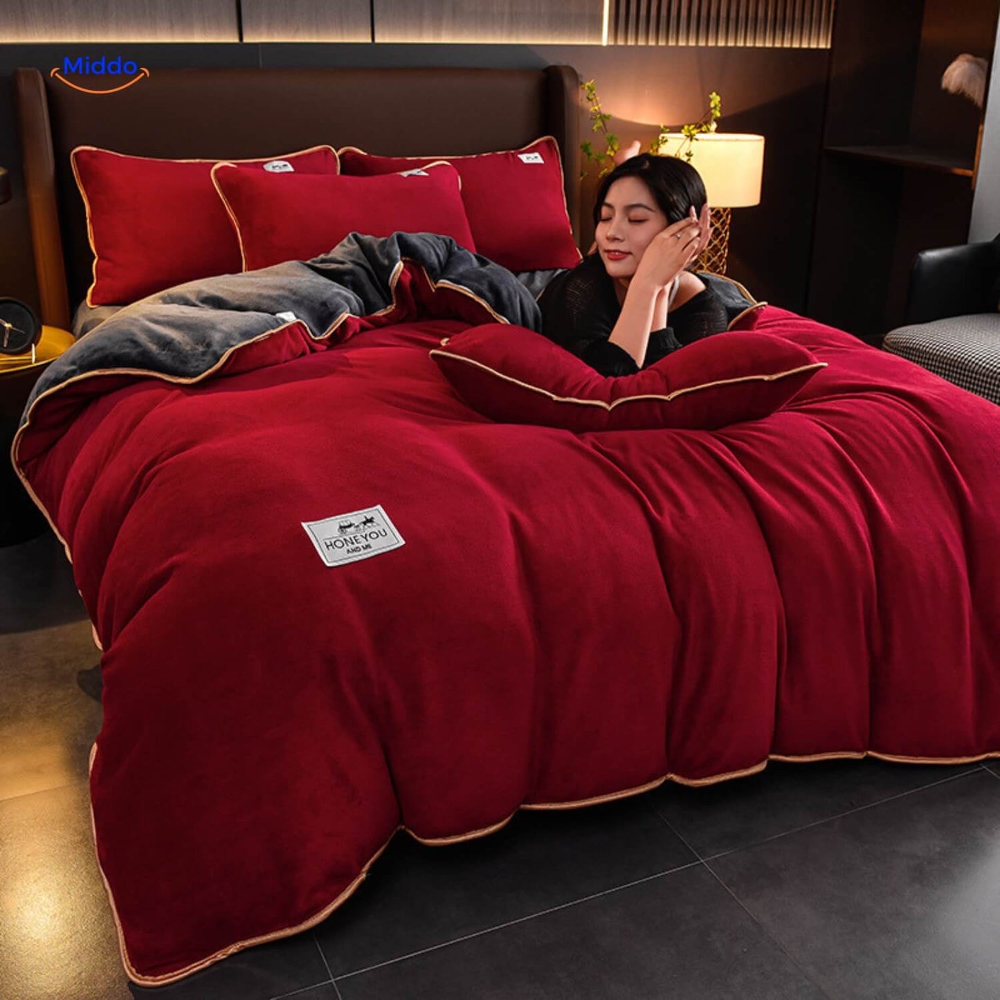 Carvallo - Samt-Plush-Duvet Cover