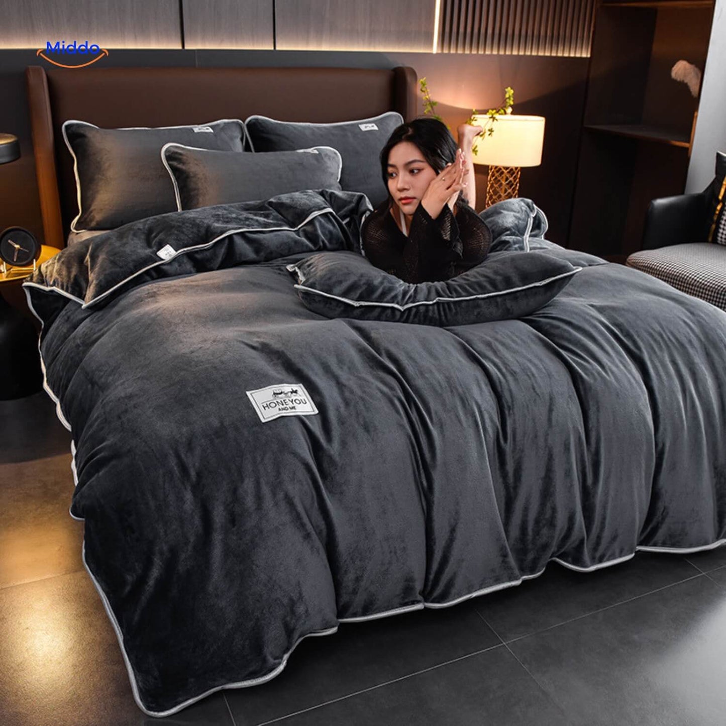 Carvallo - Samt-Plush-Duvet Cover