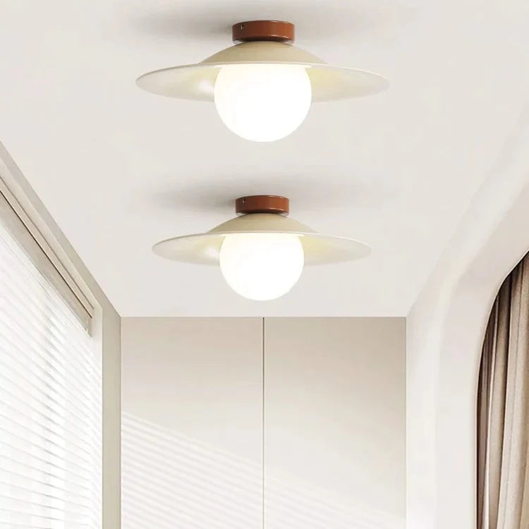 Klassisk Järn Taklampa för Hallen