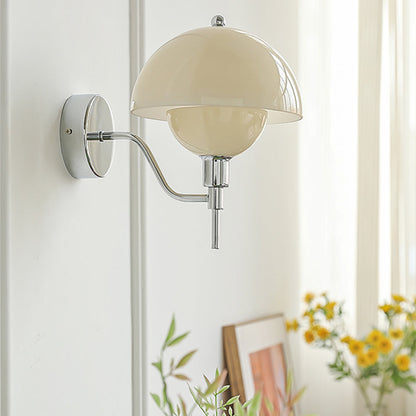 Fransk Svamp Glas Vägglampa