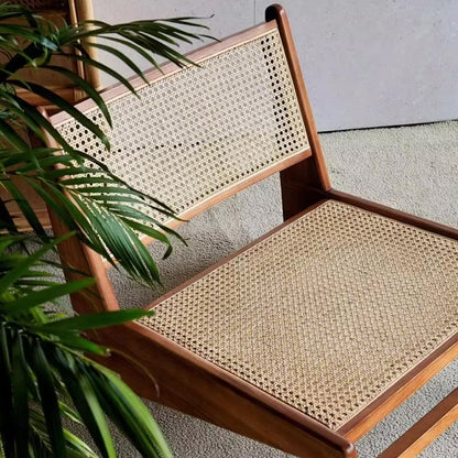 Lunair Soffa | Loungesoffa av trä &amp; rotting i fransk-skandinavisk stil