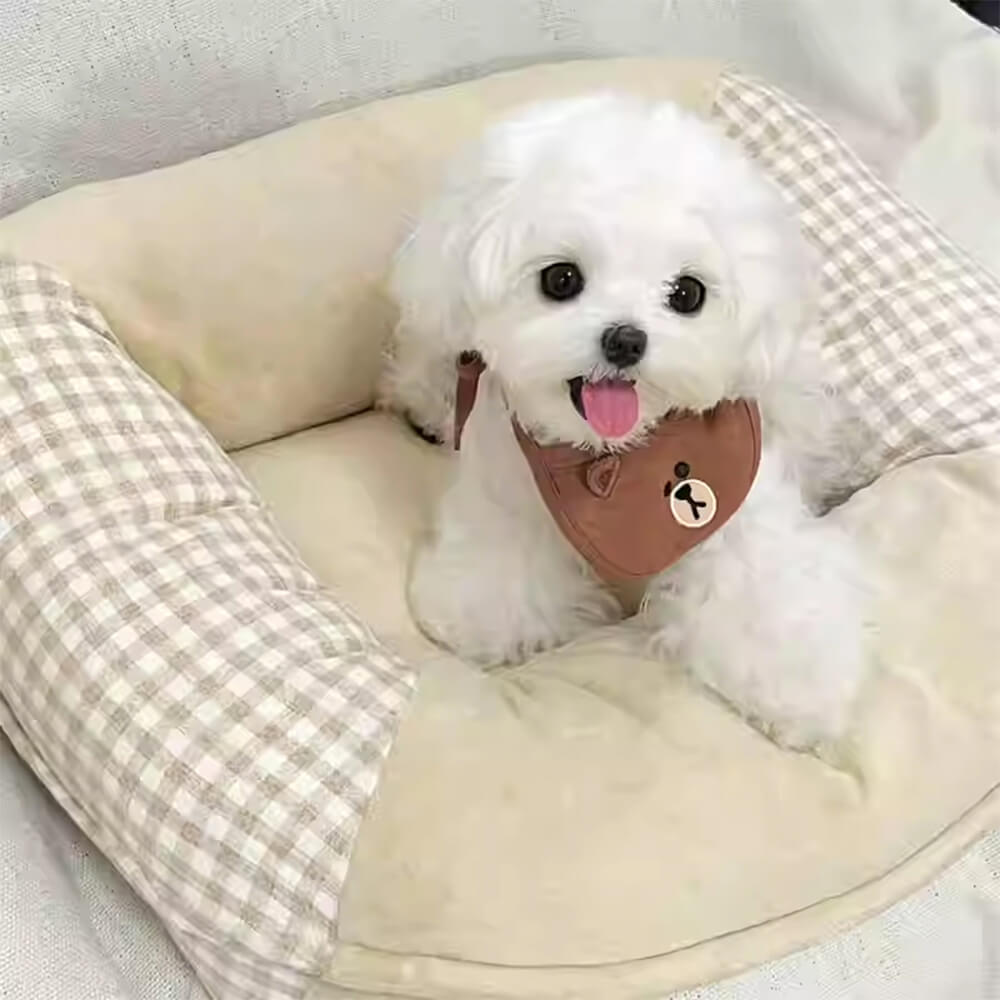 Ultra-Mjuk Coral Fleece Husdjursbädd Vattentät Andningsbar Stödjande