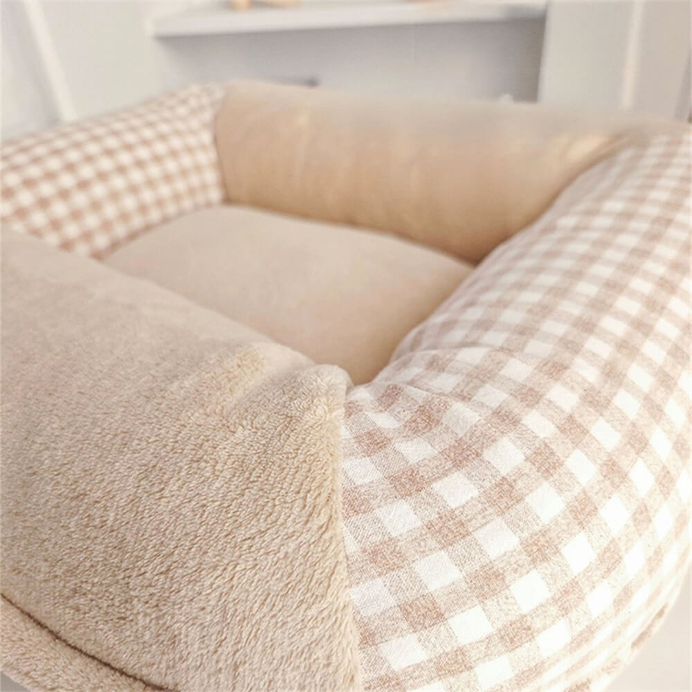 Ultra-Mjuk Coral Fleece Husdjursbädd Vattentät Andningsbar Stödjande