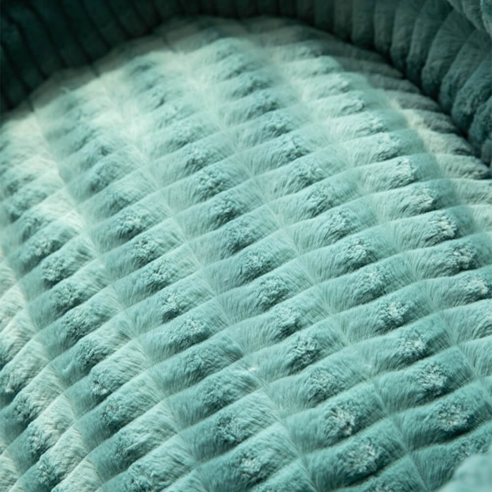 Comfort Rund Nest Ortopediskt Stöd Varm Hund Katt Säng