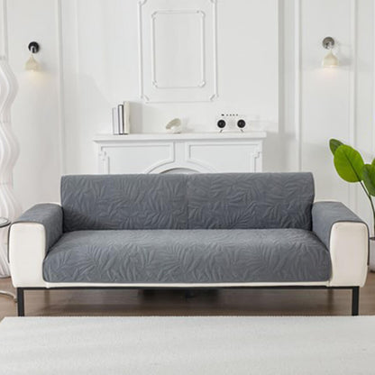 Bladmönster Ultra-mjuk Vattentålig Halkfri Sofföverdrag