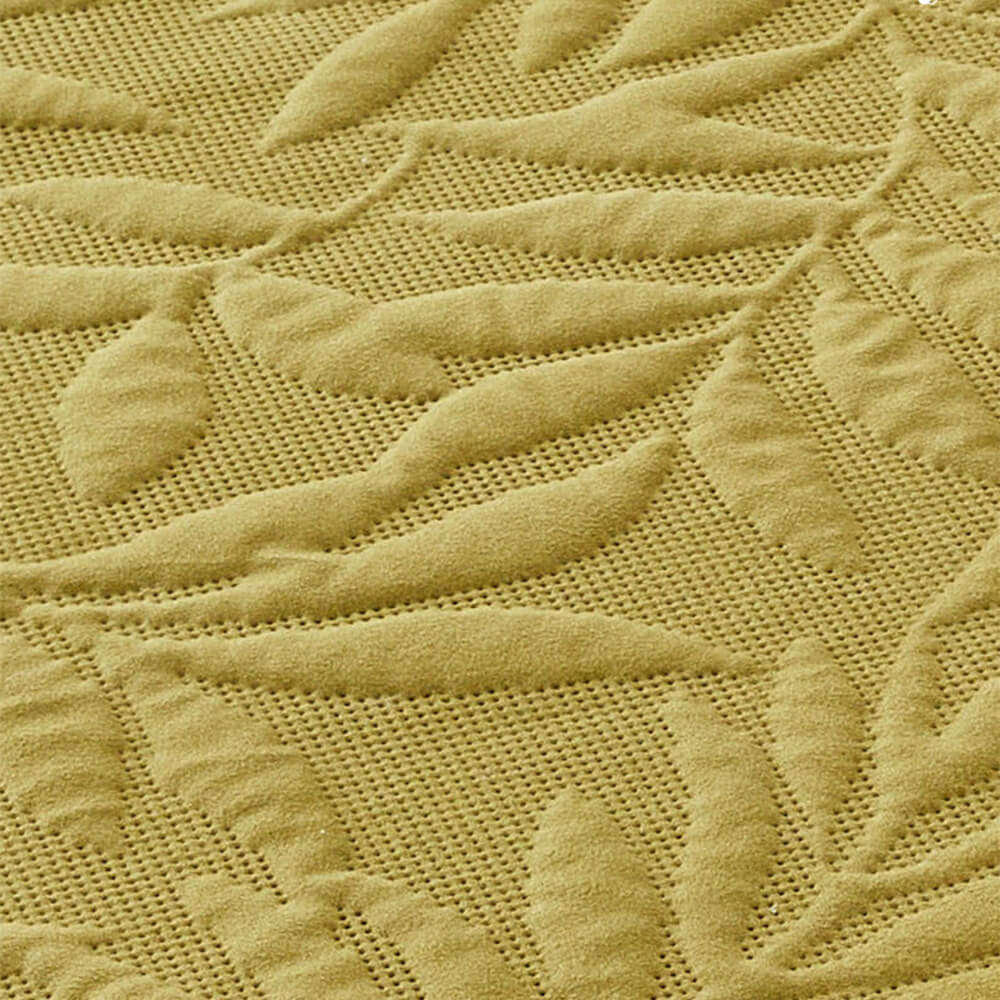 Bladmönster Ultra-mjuk Vattentålig Halkfri Sofföverdrag