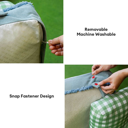 Stilren Hållbar Denim Husdjursmatta Bekväm Lätt Underhåll