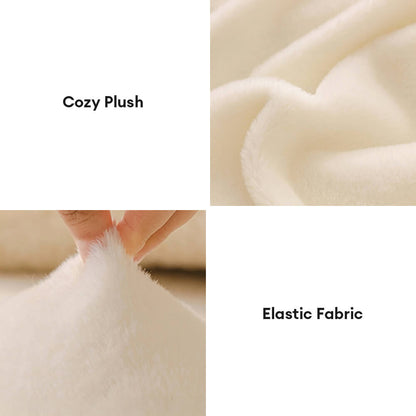 Ultra Soft Hudvänlig Plysch Full Coverage Soffskydd Sofföverdrag