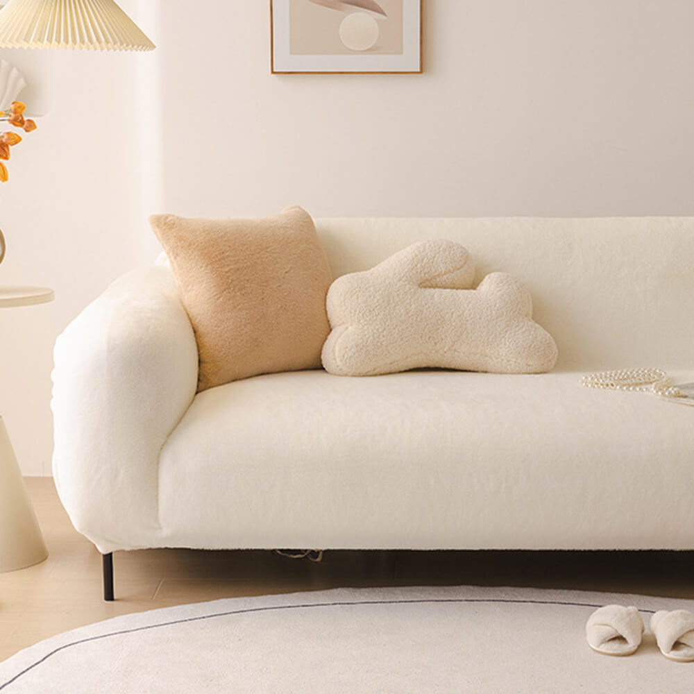 Ultra Soft Hudvänlig Plysch Full Coverage Soffskydd Sofföverdrag