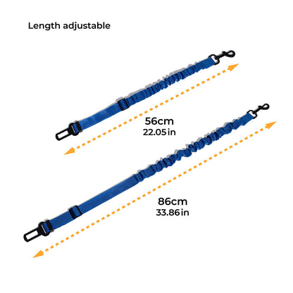 Hundbälte med justerbart säkerhetsband
