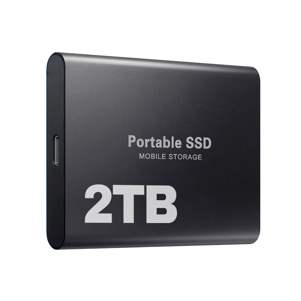 Bärbar SSD-enhet Kompakt Höghastighetslagring