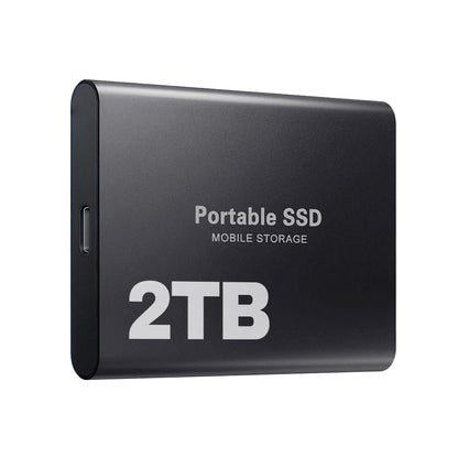 Bärbar SSD-enhet Kompakt Höghastighetslagring