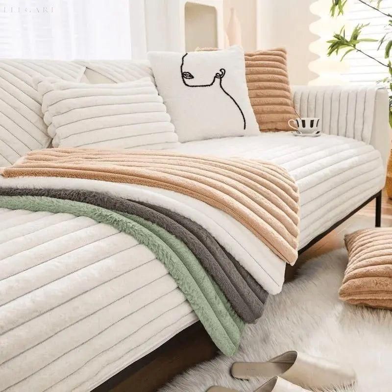 Fuzzy - Sofföverdrag L Form - ger din soffa ny energi