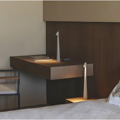 Trådlampa LED-nattlampa – uppladdningsbar och modern | Idealisk för mysiga rum