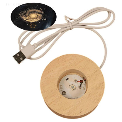 Galaxy Glow - Elegant astronomi lysende krystall-lamper