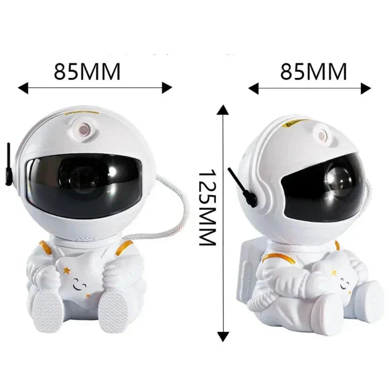 GalaxyGlow - Astronaut LED Nattlampa med Stjärnprojektion