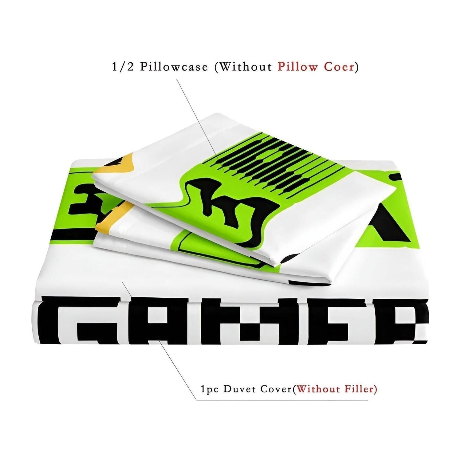 GamePad sängkläder set - Färgglatt barn Gamepad sängkläder set