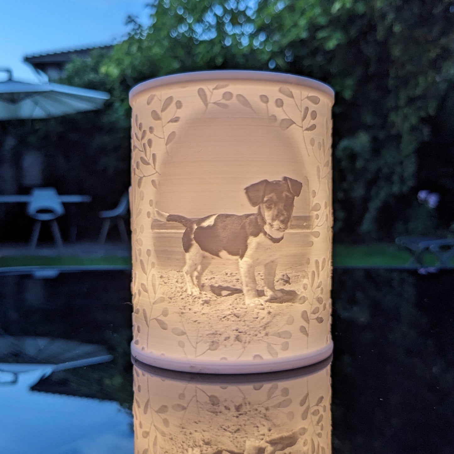 AuraSculpt – Konstnärlig 3D-tryckt Lampa